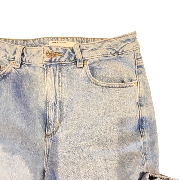 GARAGE Mom/Mom high rise acid wash jean - Picture 4 of 9